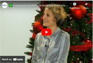 Captura de emisión en Youtube. En la imagen, Jenifer López Álvarez