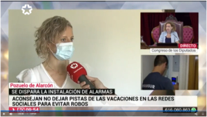 Captura de la Emisión en TeleMadrid